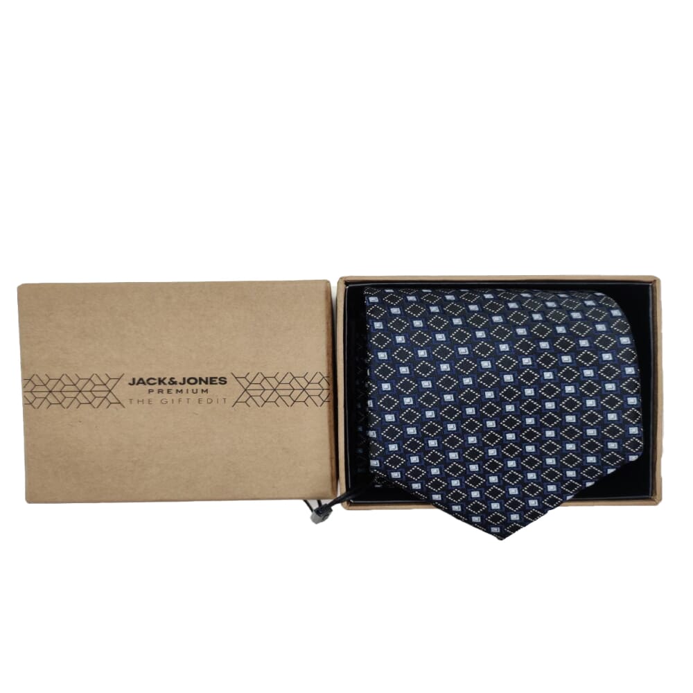 Jack & Jones Steve Tie - Navy Blue